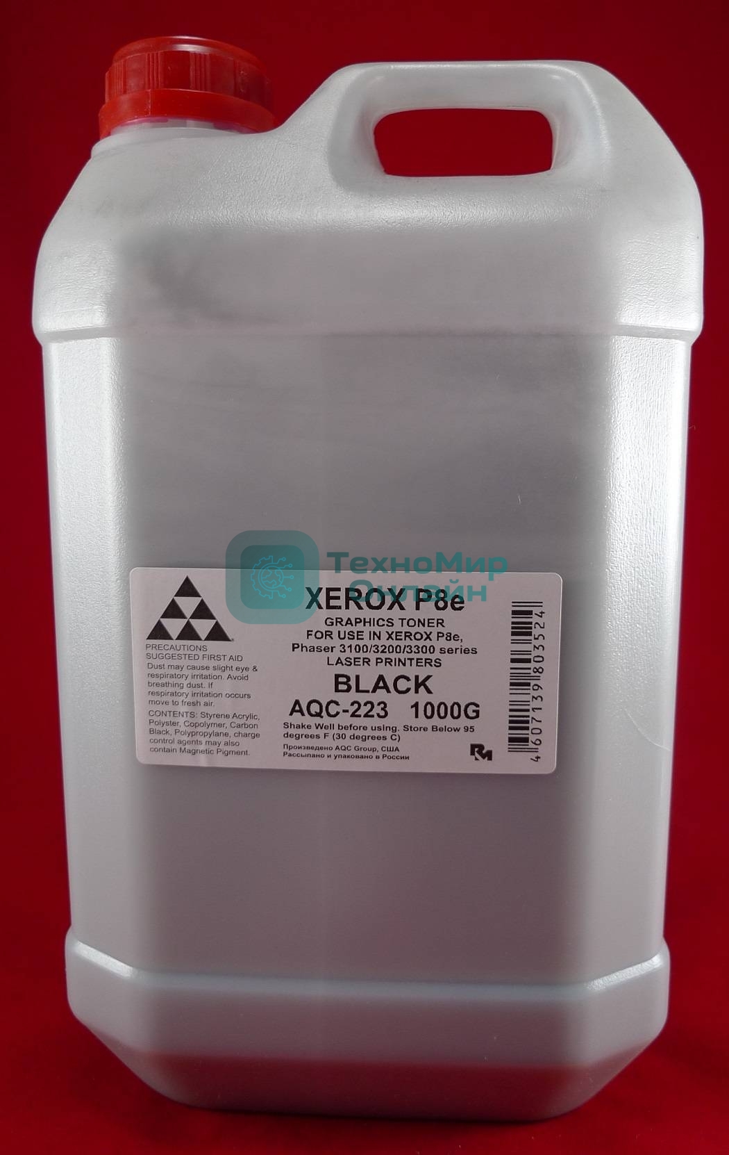 Тонер Xerox Phaser 3x00/31xx/3210/WC3119/4118/M118/PE16/120/220/P8e (к, 1кг) (AQC-США фас России)