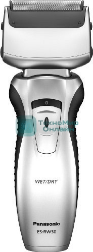 Электробритва сетчатая Panasonic ES-RW30S реж.эл.:2 питан.:аккум. серебристый