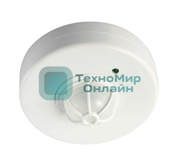 Датчик движения JazzWay PMS-IR 024 1200Вт 360град. 2-6м IP20 WH