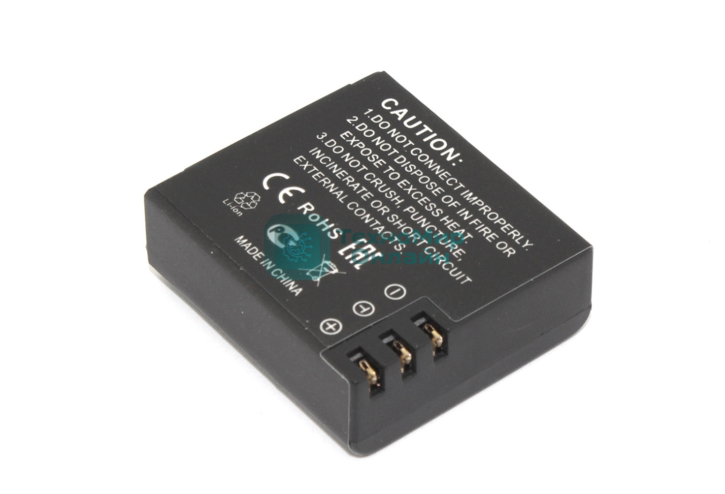 Аккумуляторная батарея для видеокамеры Eken H2, H8, H8R, H3R, H9, H9R (PG1050) 3.7V 1180mAh