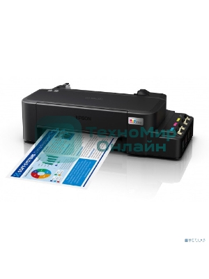 Принтер струйный Epson L121 (C11CD76414), A4, цветной, печ. до 9 стр/мин. (ч/б) до 4.8 стр/мин. (цвет), 720 x 720 dpi, USB
