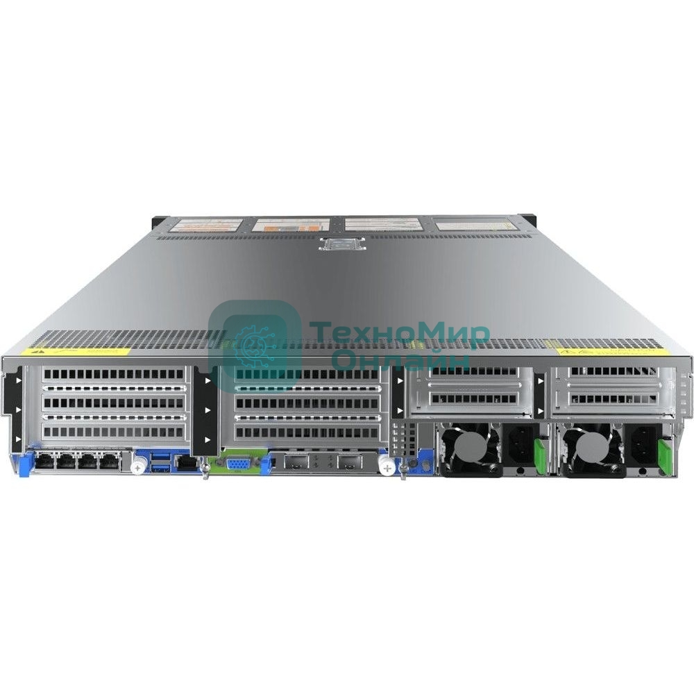 Серверная платформа Gooxi SL201-D24R-NV-G4 2u 24bay server with NVME bp,based on rapid sapphire, cooler 350W 2xPCIe 5.0x16; 4xPCIe 4.0x8 2x 2.5