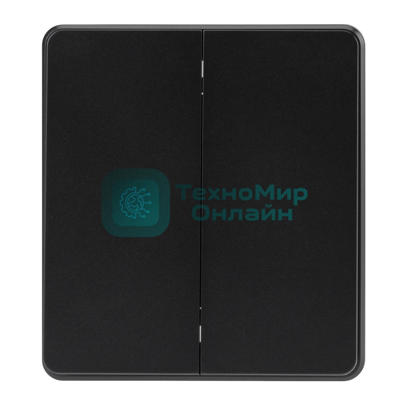 Выключатель Kranz ROUND 2 кл перекрестный (переключатель) 10А с/у оникс