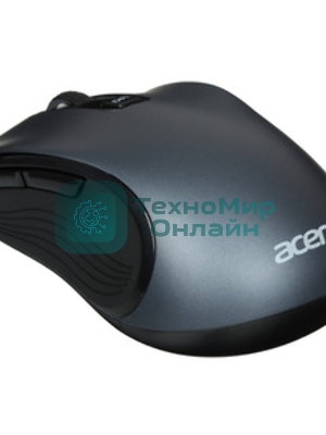 Мышь беспроводная Acer OMR306 черный/серый, 1600 dpi, радиоканал, USB, кнопки - 6