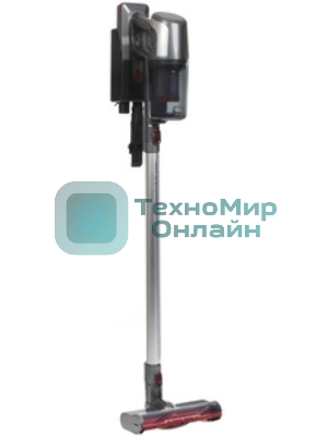 Пылесос вертикальный BRAYER BR4265 серый, питание от аккумулятора, 320 Вт, уборка сухая, пылесборник 0.5 л