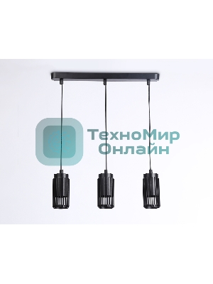 Светильник Ambrella light TN51699/3 BK черный GU10/3 400*60*1120