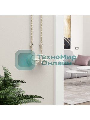 Выключатель на 4 положения двухклавишный Vintage (слоновая кость матовый/хром) W5822055