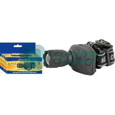 Фонарь налобный LED 5354 (1Вт LED ZOOM 3 режима; 3хR03 сер.) Ultraflash 11549