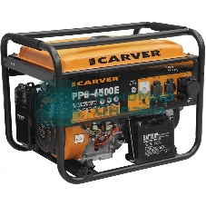 Электрогенератор бензиновый Carver PPG-6500E, 5.5 кВт, 74 дБ, 86 кг