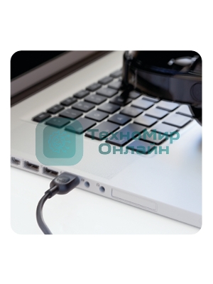 Гарнитура Logitech USB Headset H540 чёрный, проводная, USB