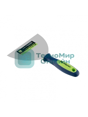 Шпательная лопатка из нержавеющей стали Сибртех 150 мм, двухкомпонентная рукоятка