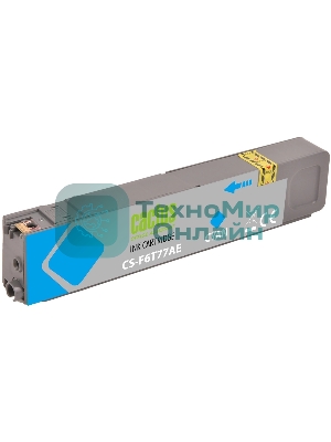 Картридж струйный Cactus CS-F6T77AE (913A) голубой (55 мл) для HP PW 352dw/377dw/Pro 477dw/452dw