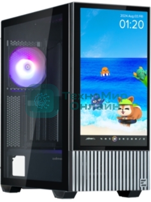 Компьютерный корпус Zalman Z10 DS без БП черный