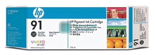 Картридж струйный HP №91 C9465A фото черный для HP DJ Z6100 (775мл)