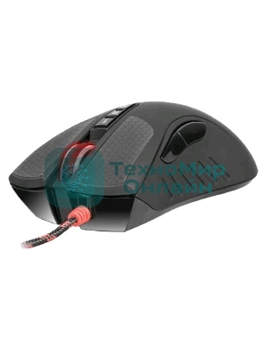 Мышь проводная A4Tech Bloody AL90 Blazing черный, 12000 dpi, USB, кнопки - 8
