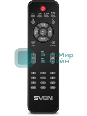 Акустическая система 2.1 SVEN MS-2080/70 Watt/~220V 50Hz/FM-тюнер, USB/SD, дисплей/BLUETOOTH/ПДУ/Black