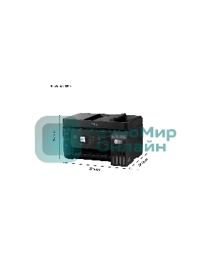 МФУ струйное Epson L5290 (C11CJ65512/C11CJ65508/C11CJ65407), A4, цветное, печ. до 33 стр/мин. (ч/б) до 15 стр/мин. (цвет), скан. до 12 стр/мин. (ч/б) 29 стр/мин. (цвет), 1440 x 5760 dpi (печать) 1200x2400dpi (скан.), USB, RJ-45, Wi-Fi
