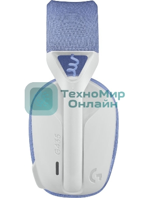 Гарнитура Logitech G435 белый, беспроводная, Bluetooth/USB, до 18 ч