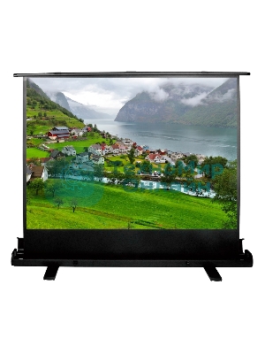 Экран Cactus 102x180 см FloorExpert CS-PSFLE-180X102 16:9 напольный рулонный