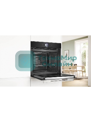 Встраиваемый духовой шкаф электрический Bosch HBG7764B1 черный