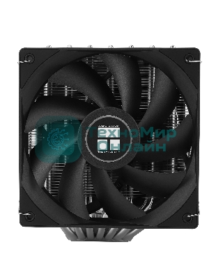 Устройство охлаждения(кулер) Thermalright Phantom Spirit 120 SE Soc-AM5/AM4/1151/1200/1700 черный 4-pin 25.6dB Al+Cu 765gr Ret (PS120-SE)