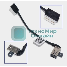 Разъем для ноутбука Dell Vostro 15 3510 3515 3520 3525 Inspiron 3511 3521 с кабелем