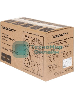 Источник бесперебойного питания Ippon Innova TbE 1000 900Вт 1000ВА черный