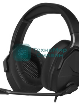 Гарнитура Acer OHW312 чёрный, проводная, USB, подсветка