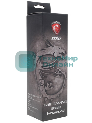 Коврик для мыши MSI, средний, в блистере