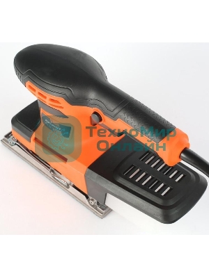 Вибрационная шлифовальная машина PATRIOT OS 120260 Вт, частота колебаний платформы 12 000 1/мин