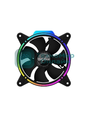 Вентилятор для корпуса Zalman ZM-RFD120A черный, 120 мм, 1500 об/мин, 25.6 дБ, 3 pin
