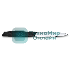 Нож кухонный Victorinox Swiss Modern (6.9003.10) стальной разделочный лезв.100мм прямая заточка черный