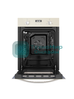 Шкаф духовой электрический Maunfeld EOEM516BG, 45 см, 51 л, бежевый, встраиваемый