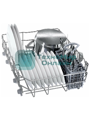 Встраиваемая посудомоечная машина Bosch SPV2HKX42E, черный, 44.8 см, 10 компл., 46 дБ, класс E