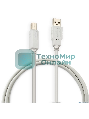 Кабель Buro Кабель USB2.0-AM/BM (1.8м) Медь