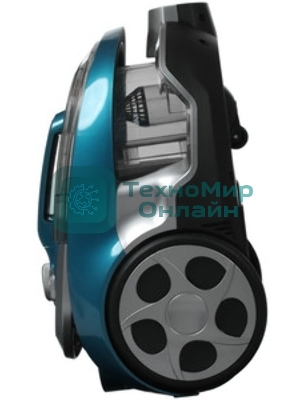 Пылесос JVC JH-VC401 бирюзовый/серый, 320/1800 Вт, уборка сухая, пылесборник контейнер 2,5 л.