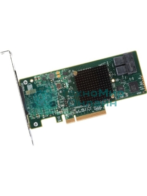 Контроллер LSI 9341-8I SGL 12Gb/s RAID 0/1/10/5/50 8i-ports (LSI00407)