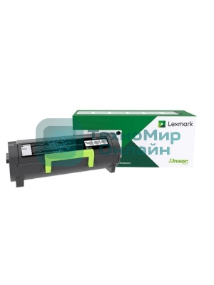 Картридж лазерный Lexmark черный сверхвысокой емкости для MX517de, MX617de, MS517dn, MS617dn 20000 стр.