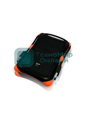 Внешний HDD Silicon Power USB 3.0 2Tb A30 SP020TBPHDA30S3K Armor 2.5