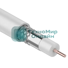 Кабель PROconnect RG-6U, (48%), 75 Ом, 20м., белый