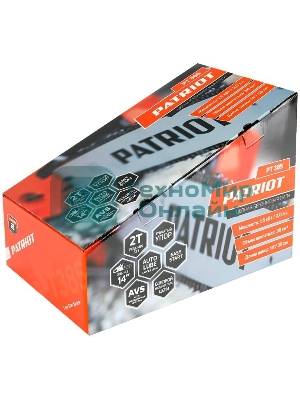 Пила цепная бензиновая PATRIOT PT 385, 38cc, 2.0л.с., шина 14