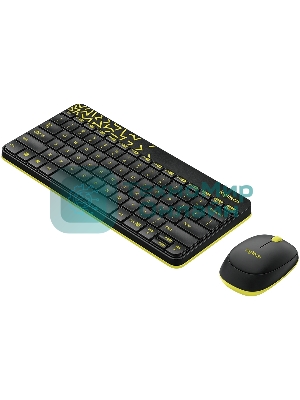Комплект клавиатура + мышь Logitech Wireless Desktop MK240 Nano черный Retail Combo