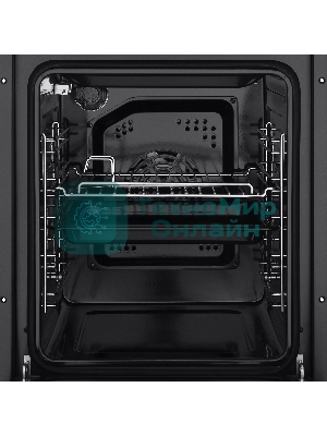 Шкаф духовой электрический Maunfeld EOEM516BG, 45 см, 51 л, бежевый, встраиваемый