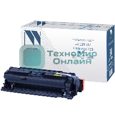 Картридж лазерный NVPrint совместимый HP CE251A/Canon 723 Cyan для LaserJet Color CP3525/CP3525dn/CP3525n/CP3525x/CM3530/CM3530fs/Canon i-SENSYS LBP7750Cdn (7000k)