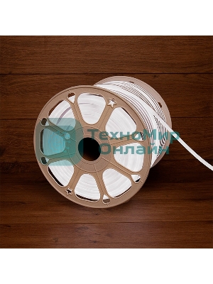 Гибкий неон Neon-night SMD 8х16мм, 120 LED/м белый, односторонний, 24В, бухта 50м