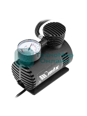 Компрессор автомобильный MTX С-12, 12 В, 17 атм., 12 л/мин