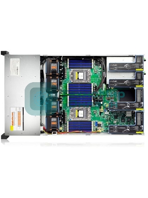 Серверная платформа Gooxi SR201-D12R 2U 12bay server, based on AMD 7003 platofrm. 2pcs of PCIe 4.0x16; 4xPCIe 4.0x8 2x 2.5