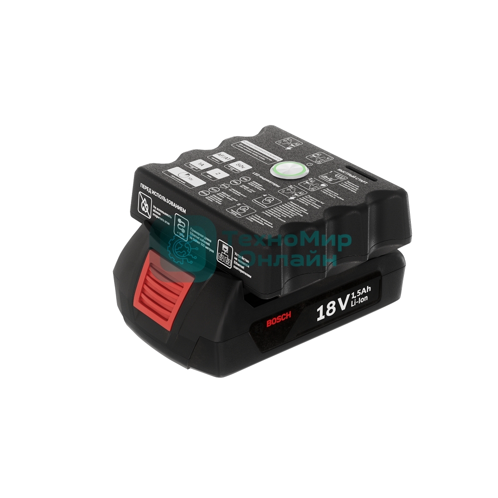 Портативный PoE-инжектор КОМБО (Passive PoE 24v/48v, Active PoE 802.3af/at) (Bosch/Makita)