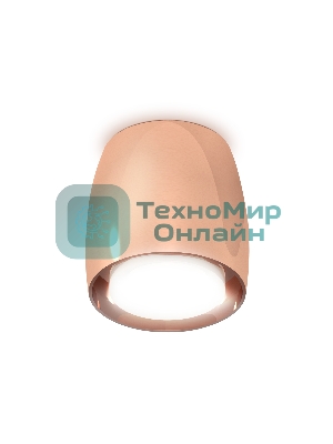 Светильник Ambrella Light XS1144020 PPG/FR золото розовое полированное/белый матовый MR16 GU5.3 (C1144, N7165)