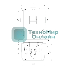 Телефонная розетка RJ-11 (перламутровый рифленый)